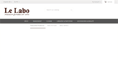 Desktop Screenshot of lelabo.fr