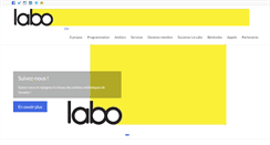 Desktop Screenshot of lelabo.ca